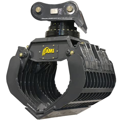 best mini excavator grapple attachment|rotating grapples for mini excavators.